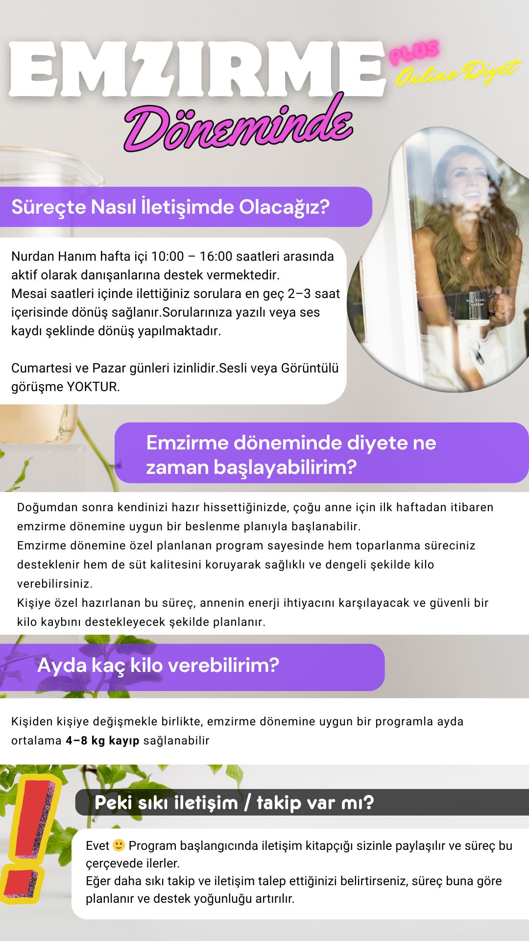 Emzirme Döneminde Diyet